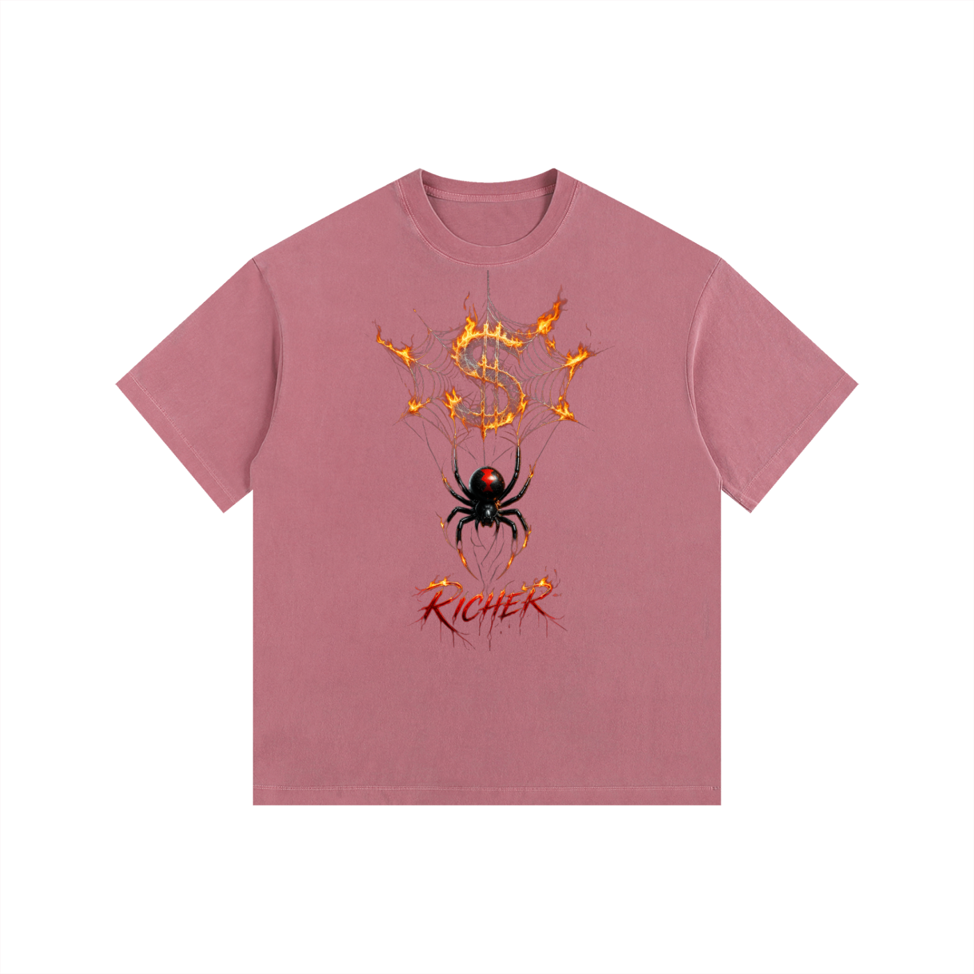 Vintage Washed Oversized Cotton T-Shirt